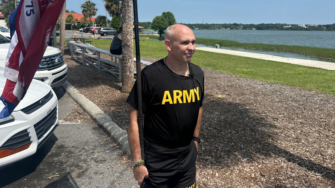 Sean Sweat is a firefighter and Army veteran. (Spectrum News)