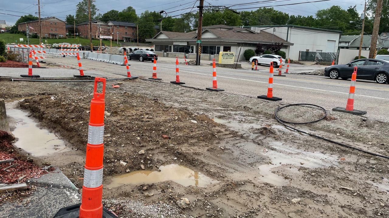 A series of construction projects along Manchester Road in Brentwood will improve sidewalks and replace the Black Creek Bridge. Manchester just west of Hanley Road will be closed until at least sometime in August.