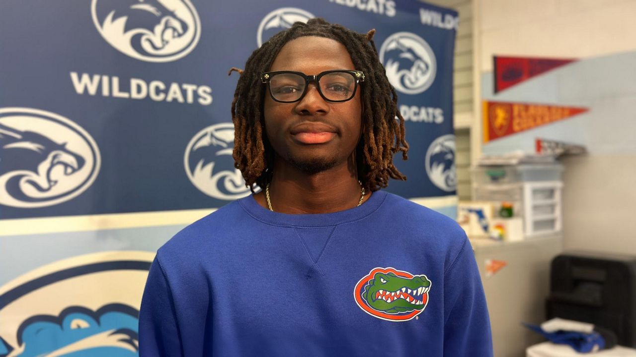 Jadon Wilson excels in classroom, student government, and on the tennis court