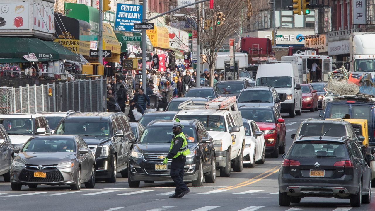 Traffic in Manhattan