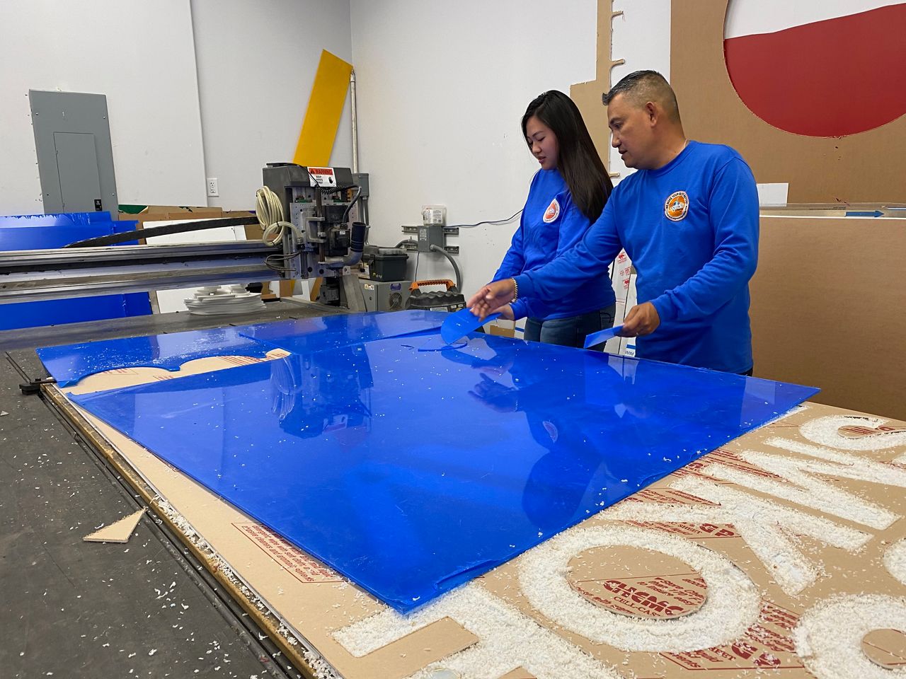 Austin Printing Company Makes Protective Glass Shields