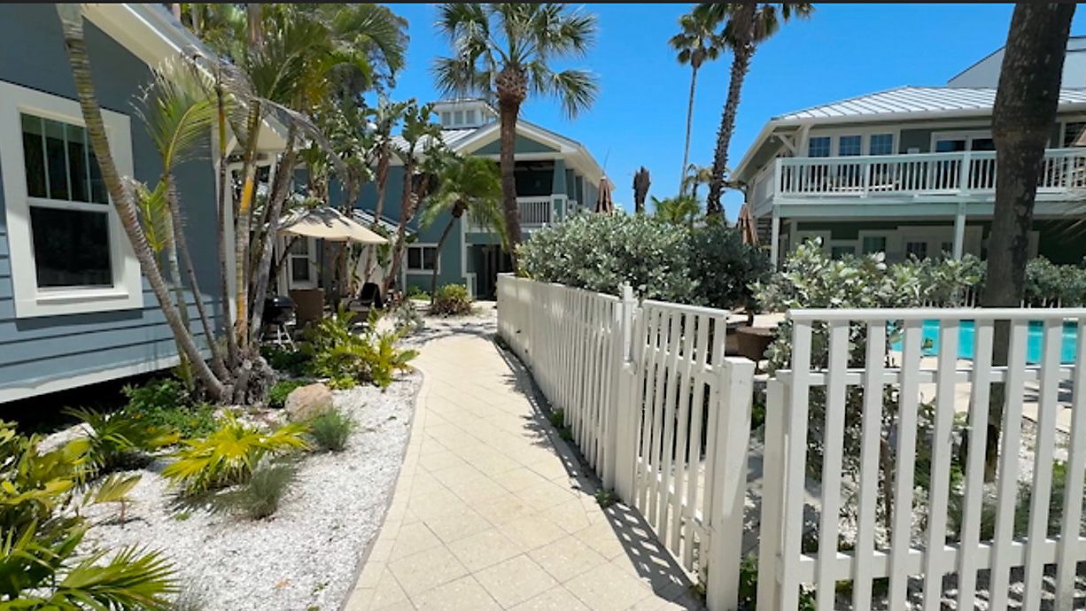 Some Pinellas County businesses have noticed a dip in international tourists, like Gulfside Resorts in Indian Rocks Beach. (Spectrum News/Jeff Van Sant)