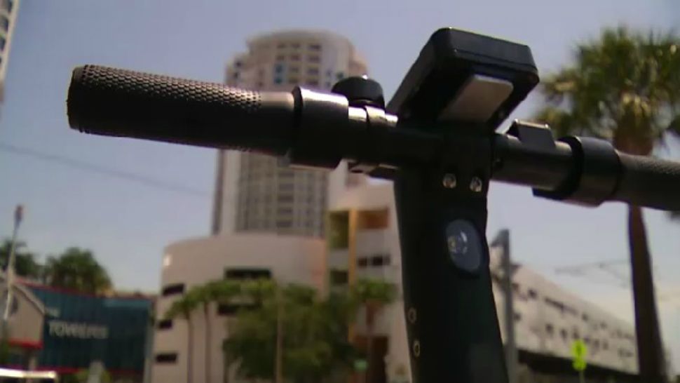 Downtown Tampa Testing New Scooter Transportation