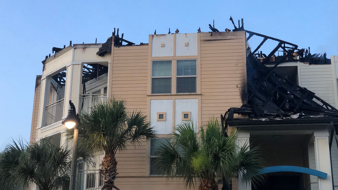 Park Place Apartment Residents Displaced After Fire