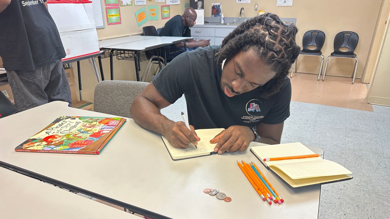 The S.T.O.R.Y 727 summer camp is for kids aged 5 to 17 and is not your typical camp — they do fun things, but they also focus on education and making sure students are ready for school in the fall. (Spectrum Bay News 9/Fallon Silcox)