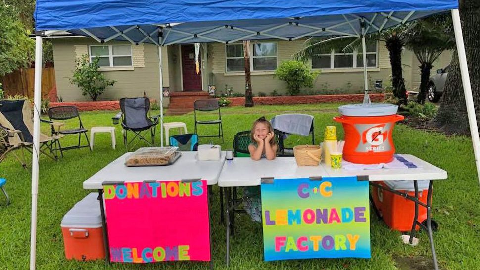The Gallagher Family is hoping to raise at least $2,000 to donate to Johns Hopkins All Children's Hospital. (C&C Lemonade Factory)