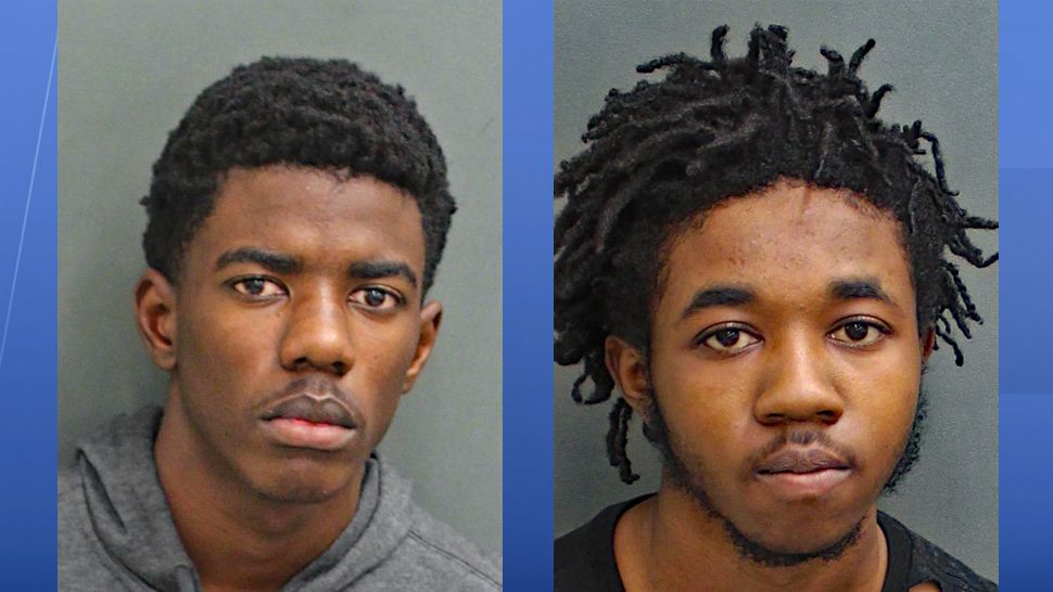 Jahquon Glover, left, and Willie Eckford are accused in the shooting death of 25-year-old Joseph Hepburn Jr. (Orange County Jail)