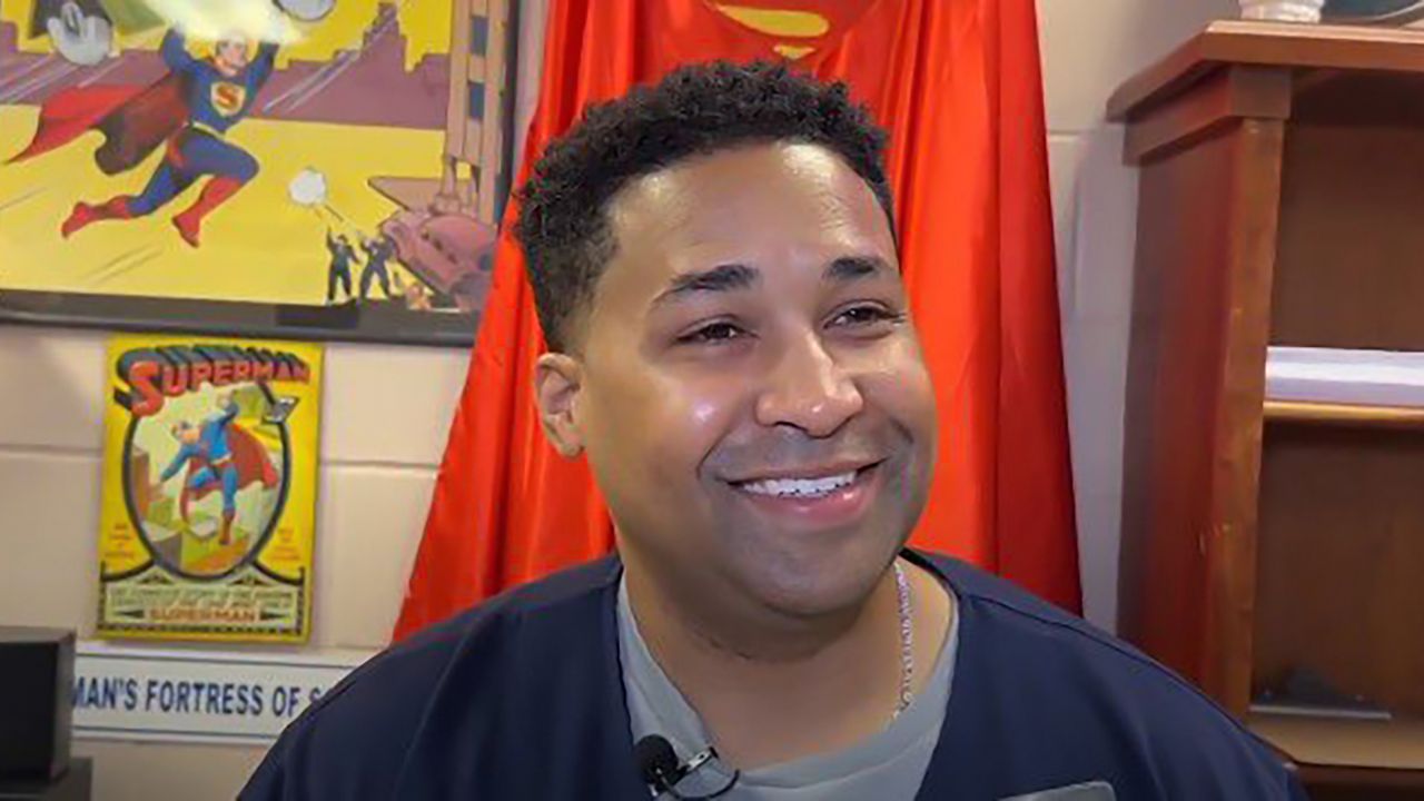 Adrian Sutton has a passion for teaching video production but is also a professional actor. He shares his real life experience with students. (Spectrum News 13) 