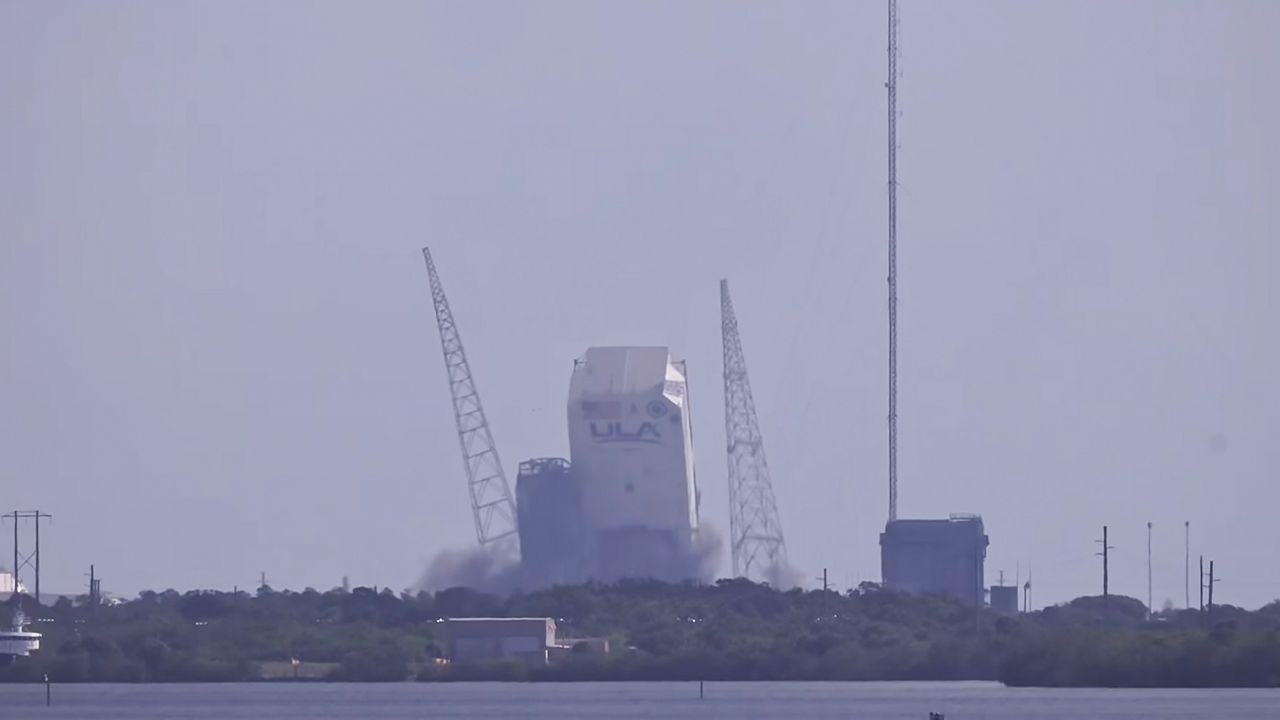 FORMER HOME TO DELTA ROCKETS: ULA's Space Launch Complex 37 blockhouse, home to the company's famed Delta rockets, was demolished on Thursday, June 12, 2025. (Photo courtesy of Michael Seeley)