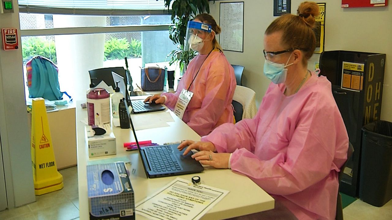 A small team of University of Central Florida nurses is tasked with getting in touch with each person who contracts the virus and contacting the people they may have exposed. (Spectrum News 13)