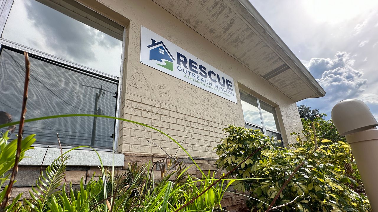 Rescue Outreach Mission of Central Florida, a low barrier homeless shelter in Seminole County, advocates for the homeless population everyday. They applaud Seminole County Commissioners move to support more low barrier homeless shelters. (Spectrum News 13/Devin Martin)