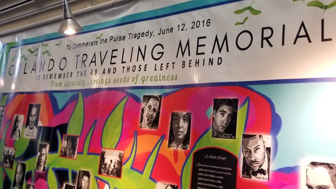 The traveling Pulse memorial is to honor those who died in the Pulse attack and to pay tribute to those who survived the shooting. (Spectrum News)