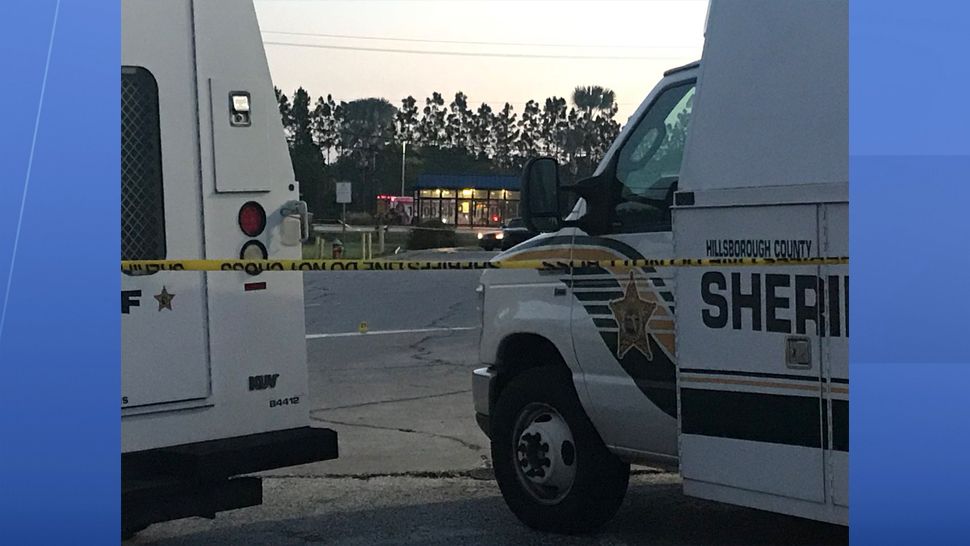 The Hillsborough County Sheriff's Office is investigating the death of a man whose body was found against the back of Fresco Y Mas in Tampa. (Angie Angers, staff)