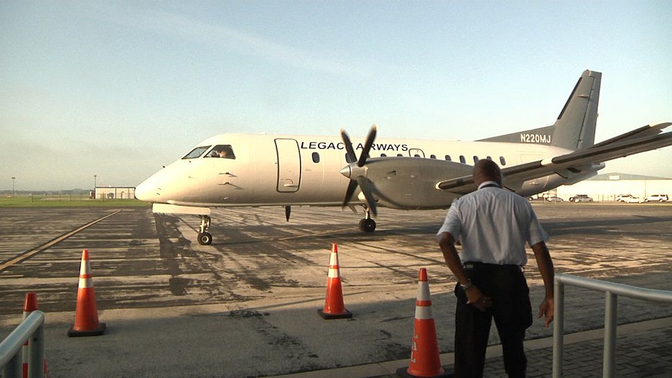 Daycations to Key West are now being offered at Lakeland Linder Regional Airport by Legacy Airways. (Stephanie Claytor, staff)
