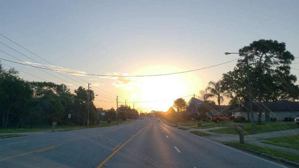 Submitted via the Spectrum Bay News 9 app: A sunrise over Spring Hill, Saturday, June 2, 2018. 