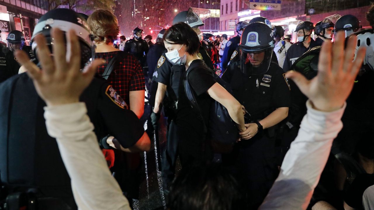 NYPD Cracks Down on George Floyd Protests After Curfew