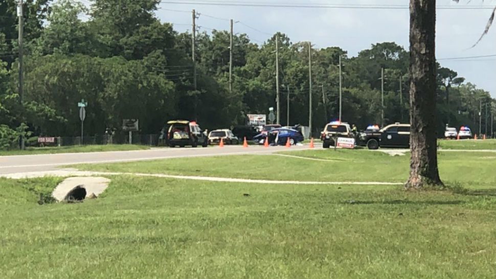 A woman was killed and four others were injured in a Sunday morning crash in Pasco County. (Tim Wronka, staff)