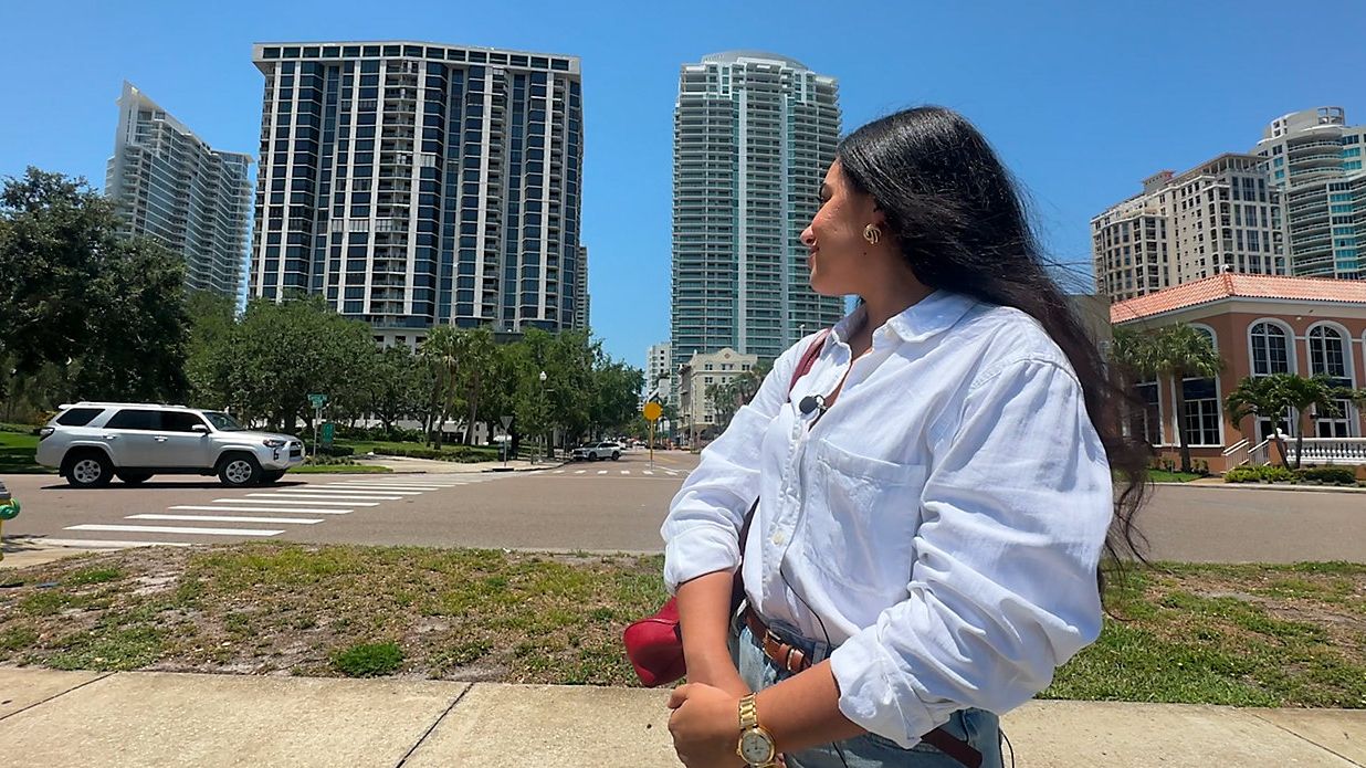 Land Use & Housing Policy Analyst Christina Mojica says she grew up with housing vouchers. Mojica says the proposed overhaul of the voucher program could impact rental assistance for thousands in Florida. (Spectrum News/Fadia Patterson)