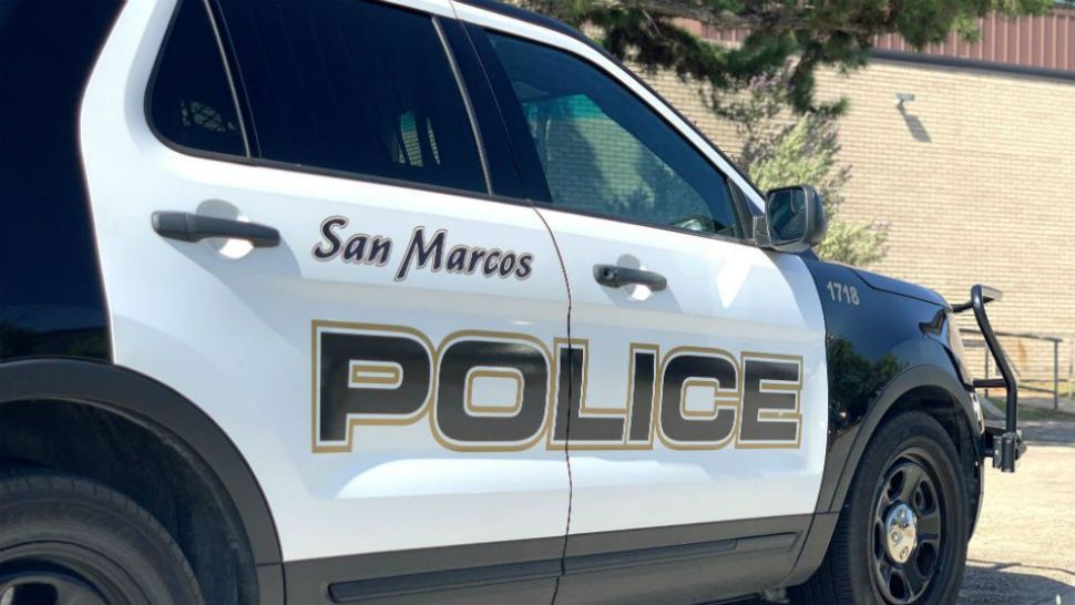 San Marcos police vehicle. (Stacy Rickard/ Spectrum News)