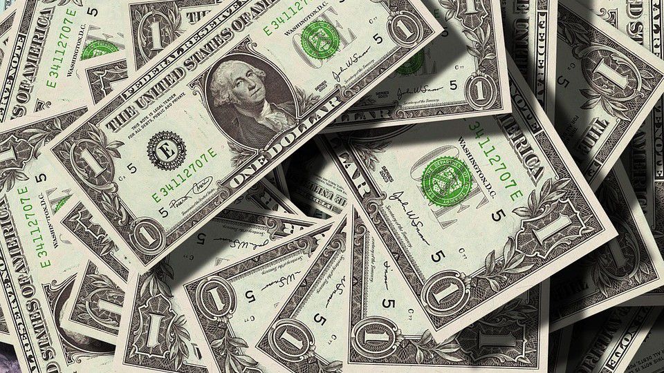 Photo of dollar bills (Pixabay)