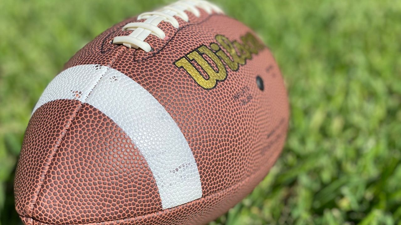 A football appears in this file image. (Spectrum News/FILE)