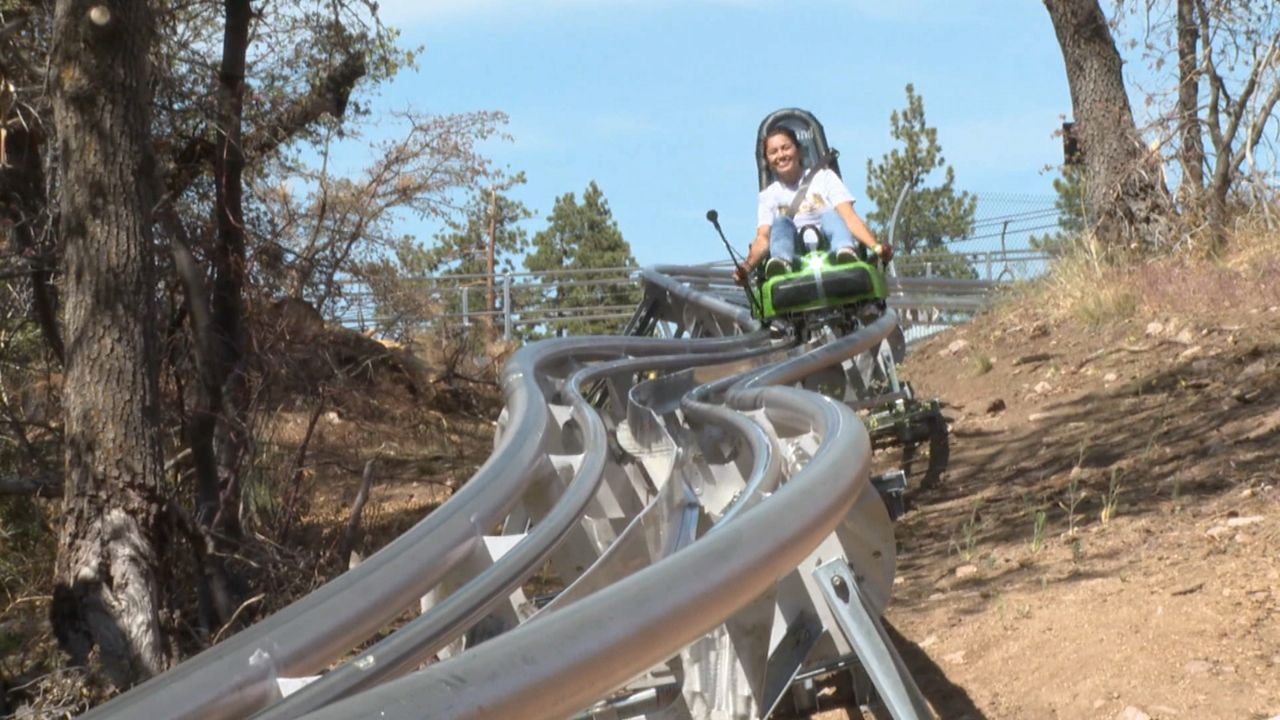 New mountainside roller coaster entices summer crowd