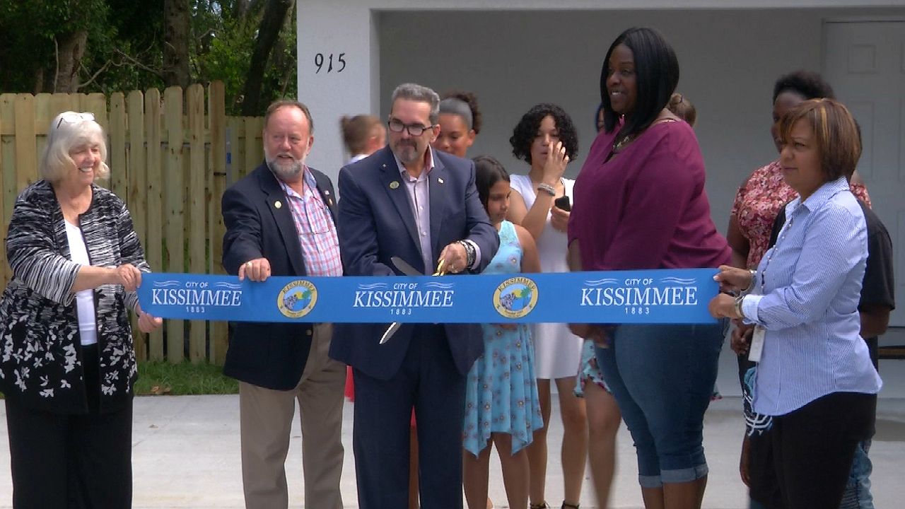 City of Kissimmee acquired a duplex and later donated it to the nonprofit Osceola Council on Aging. (Stephanie Bechara, staff)