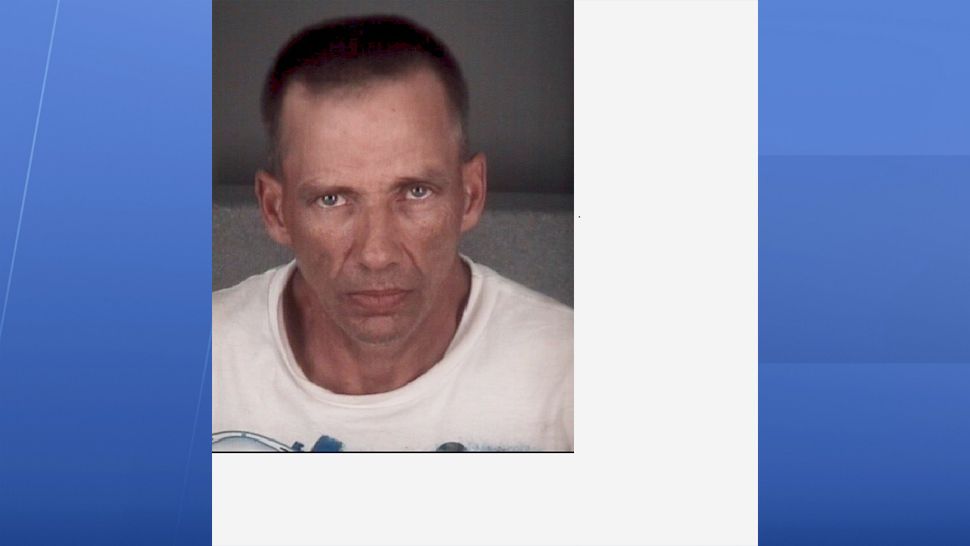 David Scott Haney, 49, is accused of stealing the 40-caliber agency-issued handgun that a Pasco Sheriff's detective left in a Burger King bathroom on Friday. (Pasco County Sheriff's Office)