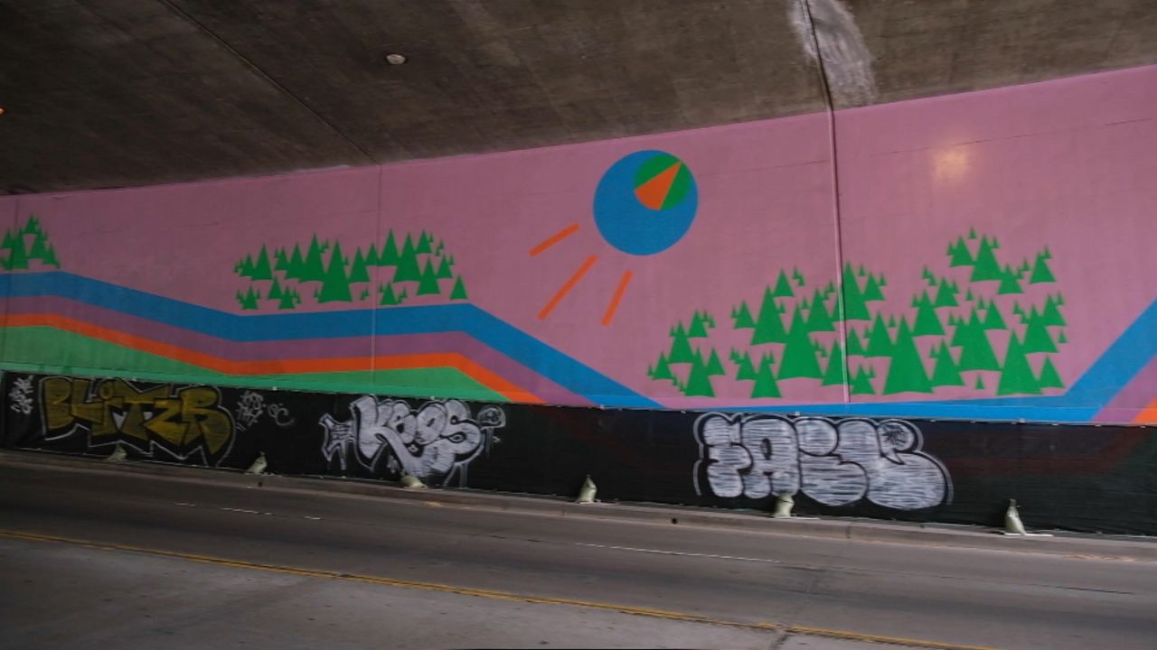 Mural remains beacon of hope in fight against HIV/AIDS