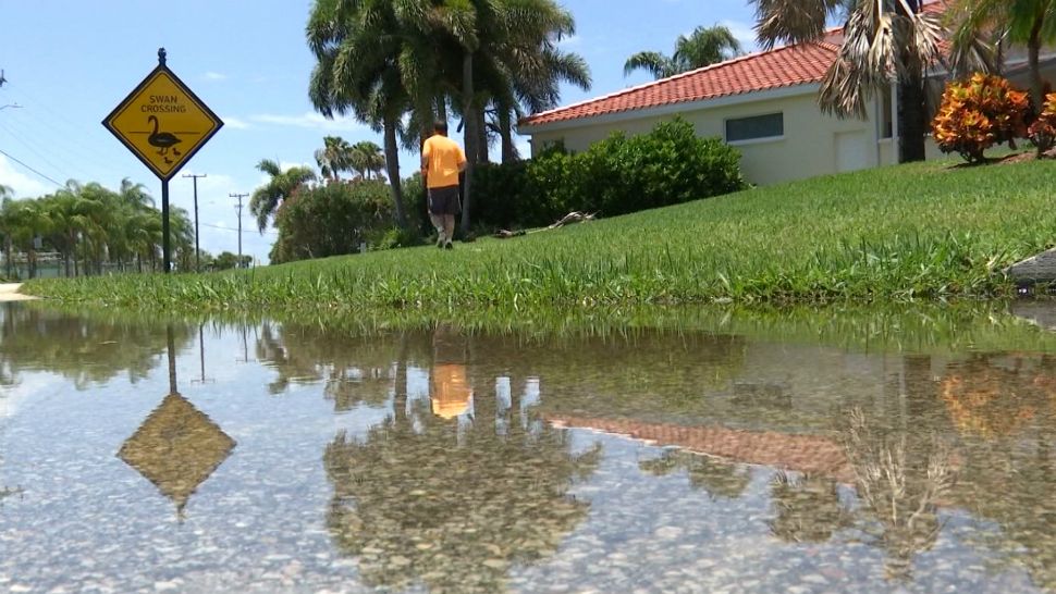 Officials in Cape Canaveral say that the time to prepare for rising water is before the storms come. Coastal communities are at particular risk of flooding because of storm surge and coastal waves. (Krystel Knowles/Spectrum News 13)