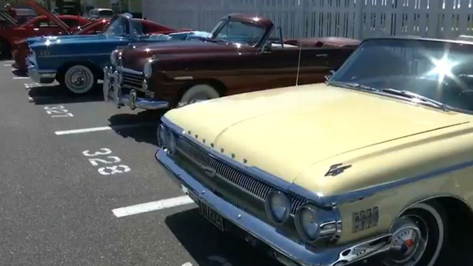 The Brennity at Melbourne Senior Living Community had their first pre-fathers day car show.