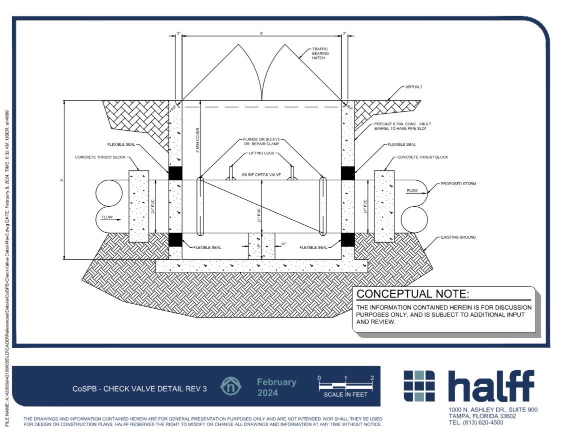 Halff project manager Sydney Luzier believes the new design will become popular with other coastal communities. (Photo provided)