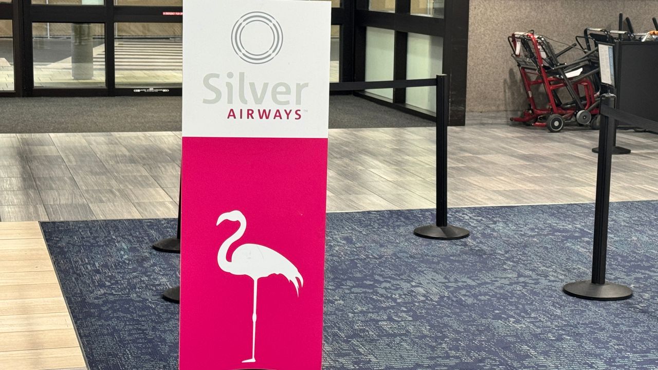 Silver Airways is stopping all operations on Wednesday. (Spectrum News/Chris McDonald)