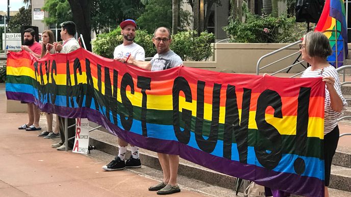 Pulse ralliers call for end to gun violence