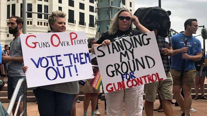 Pulse ralliers call for end to gun violence