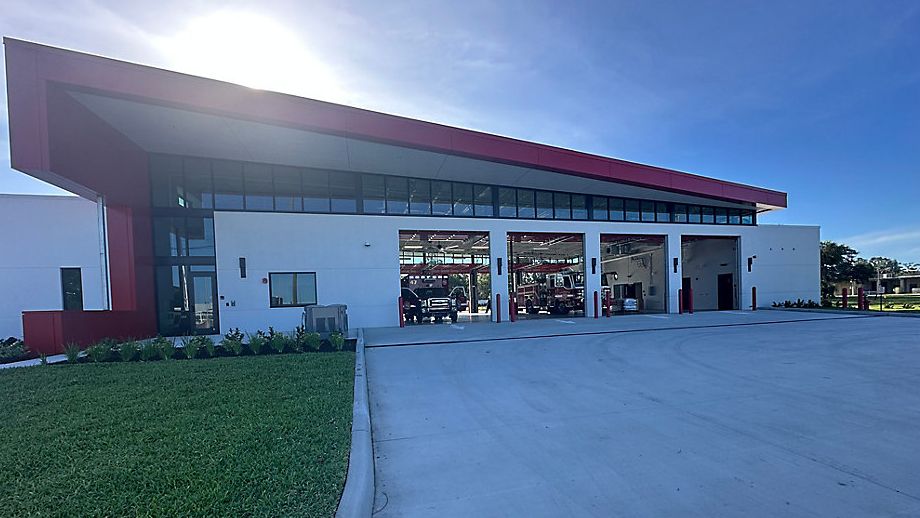 The new Clearwater Fire & Rescue Station 47 on South Hercules Avenue is now operational. (Spectrum Bay News 9/Melissa Eichman)