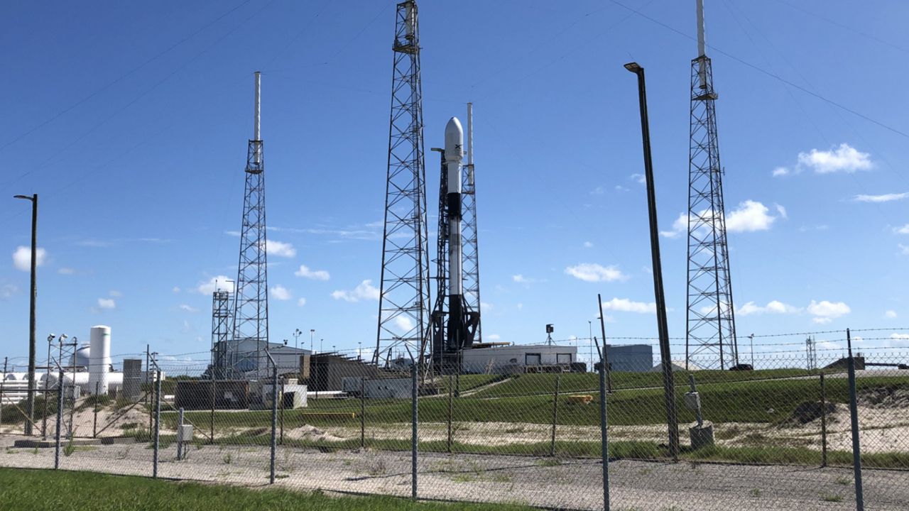 SpaceX Launches from Cape Canaveral With Satellites