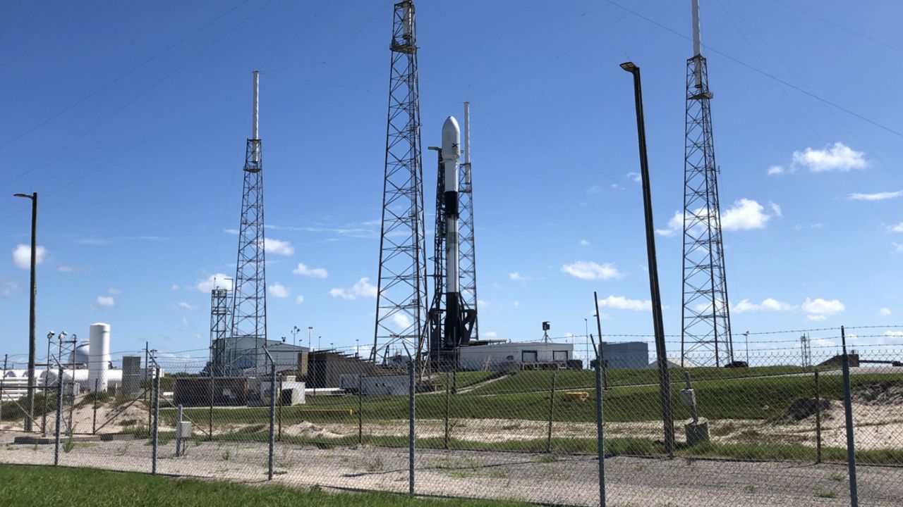 SpaceX Launches from Cape Canaveral With Internet Satellites