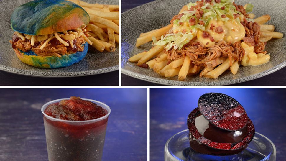 Guardians of the Galaxy-themed food will be available at Epcot starting June 14 to celebrate the return of Guardians of the Galaxy-Awesome Mix Live! (Courtesy of Disney)