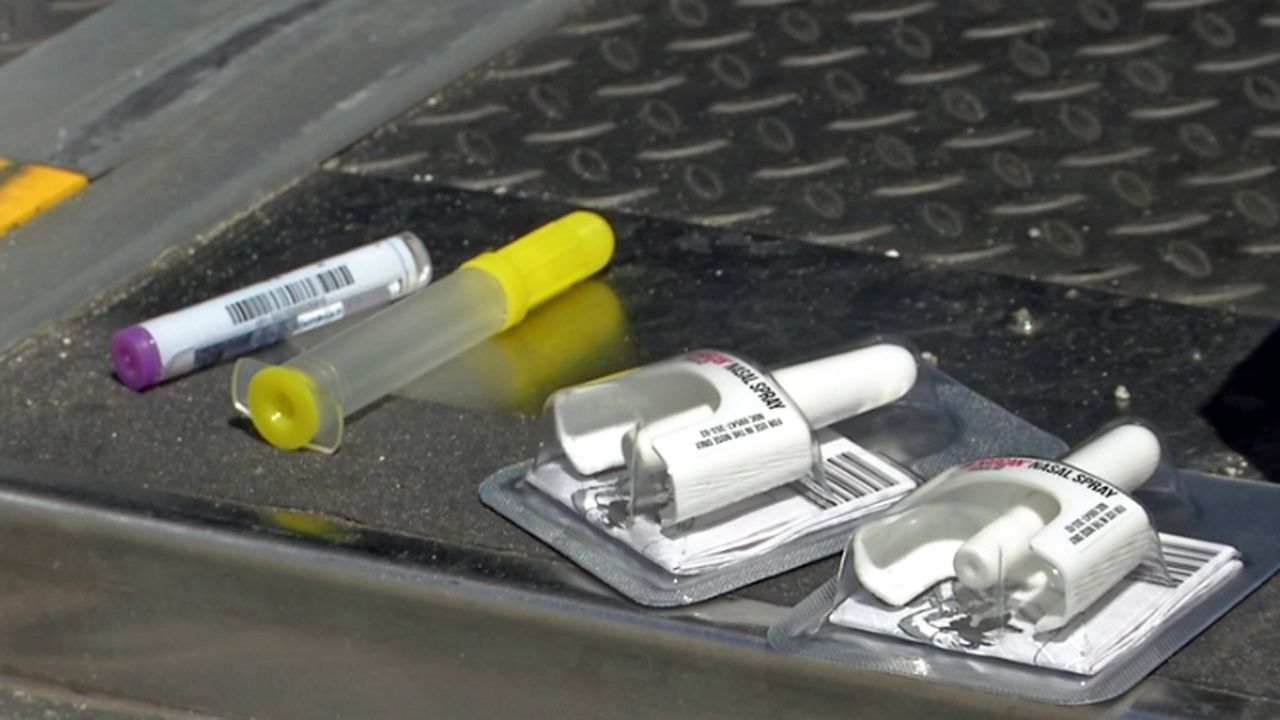 All Hillsborough County Sheriff's Office patrol personnel up to the rank of lieutenant, court services, crime scene personnel and K9 deputies will carry Narcan, which is used as treatment for suspected opioid overdoses. (Spectrum News File Photo)