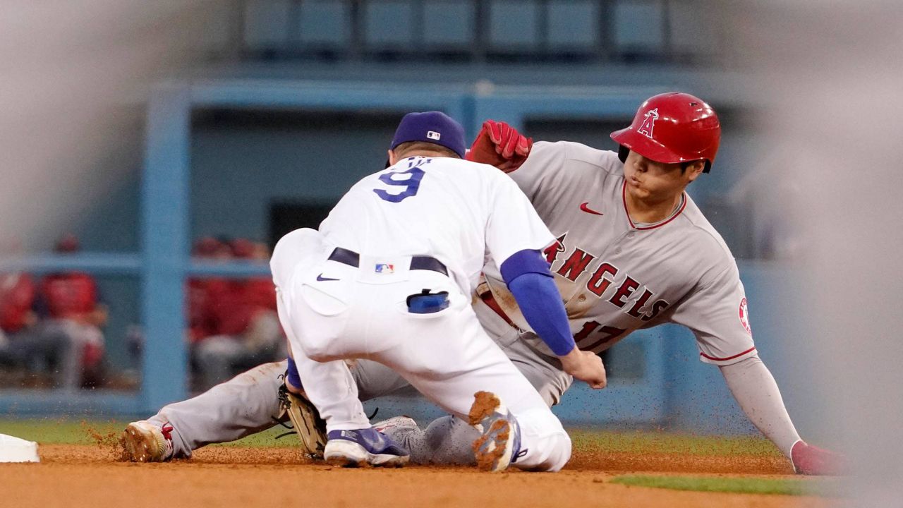 Tony Gonsolin keeps Angels in check in Freeway Series opener