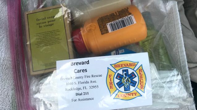 A longtime Brevard County firefighter is giving back to help the homeless through 'Brevard Cares.' (Greg Pallone, staff)
