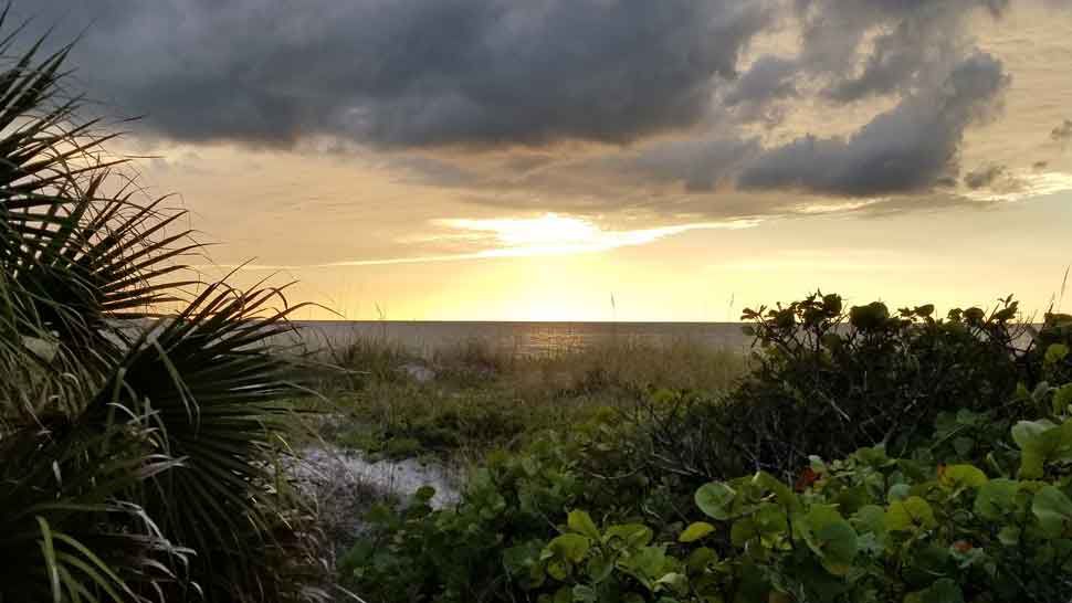 Sent via Spectrum Bay News 9 app: Sunset in Pass-A-Grille, Saturday, June 15, 2019. (Courtesy of Joseph Erpelding, viewer)