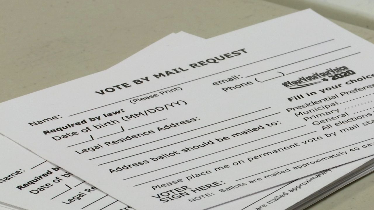 Pasco County’s Supervisor of Elections announced that voters will not have to pay for return postage if they have a mail-in ballot. (Spectrum News image)