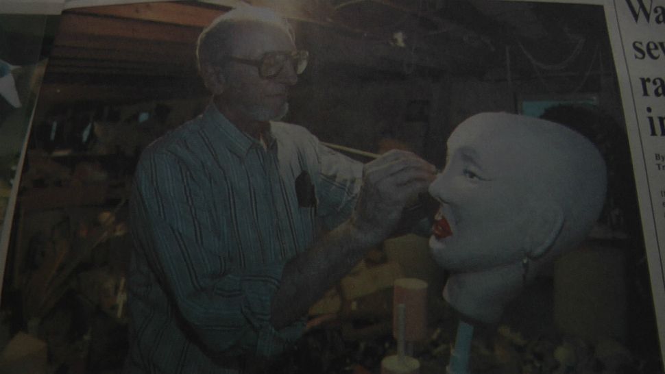 Son seeks suitors for Dad's Styrofoam sculptures