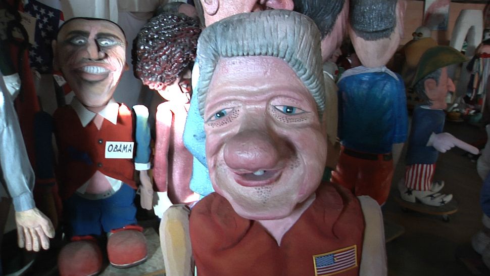 Son seeks suitors for Dad's Styrofoam sculptures