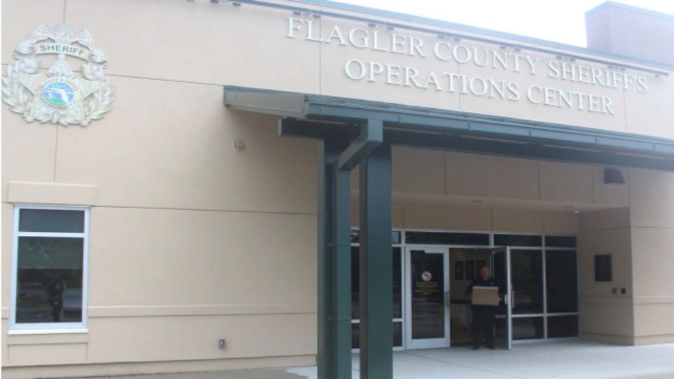 Employees evacuate the Flagler County Sheriff's Office as some have become sick. Employees believe sickness could be linked to conditions of the building (Flagler County Sheriff's Office). 