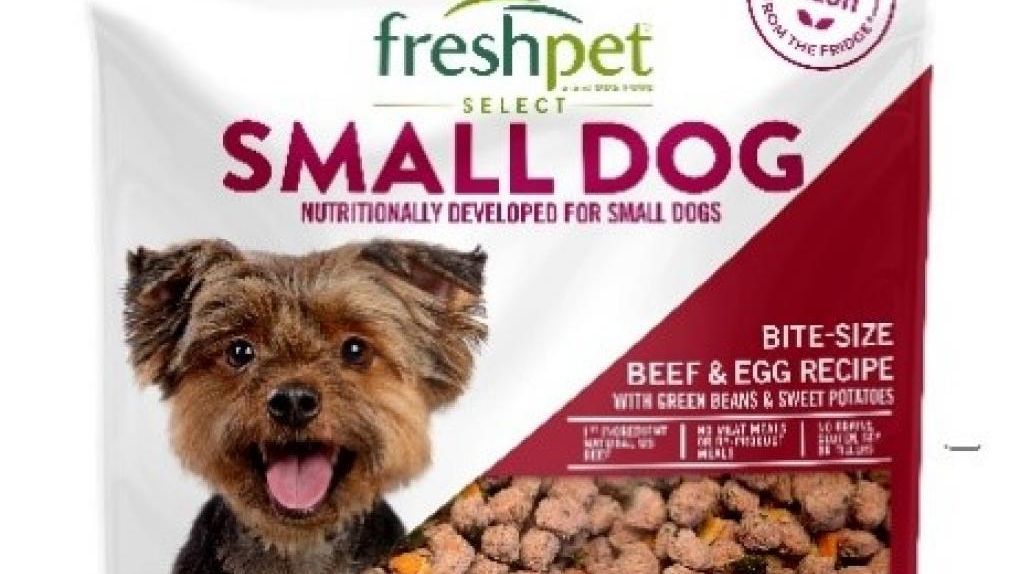 Freshpet Inc. is recalling a single lot of Freshpet Select Small Dog Bite Size Beef & Egg Recipe Dog Food with a "sell-by" date of Oct. 30. (Courtesy of FDA website)