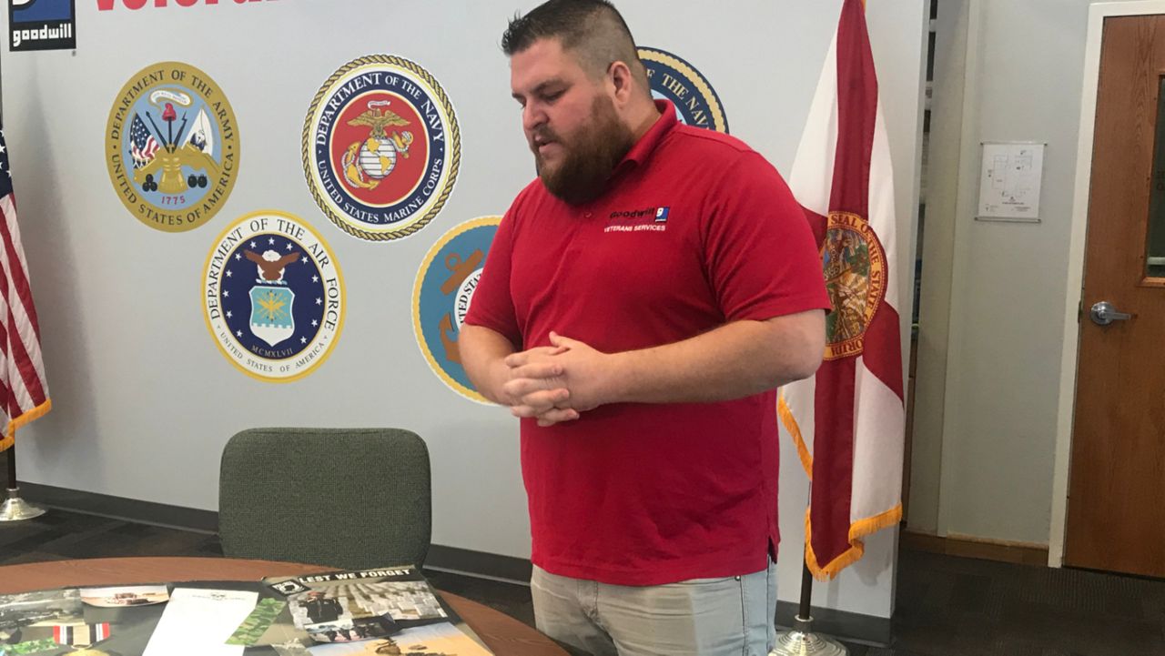 U.S. Army Veteran Todd Hughes was pleased to see veterans issues in the national spotlight on Wednesday and hopes the funding and efforts will go to the right place. (Angie Angers/Spectrum Bay News 9)