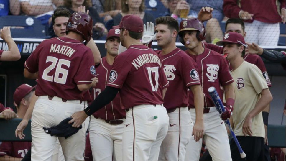 Florida State kicks off College World Series with 1-0 win over Arkansas